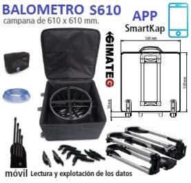 maleta balometro sauermann dbm620 venta y alquiler gimateg
