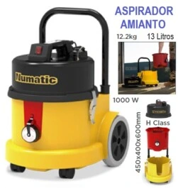 aspirador amianto y polvo peligroso clase H HZC gimateg