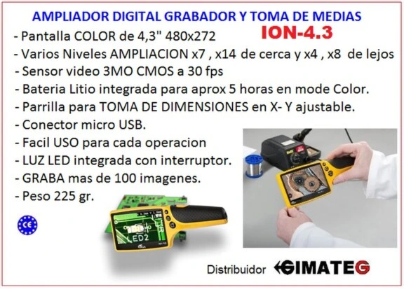 amplificador x14 con medidas consulte gimateg