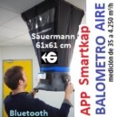 balometro dmb620 sauermann venta alquiler gimateg