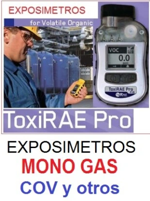 exposimetro COV VOC Rae gimateg