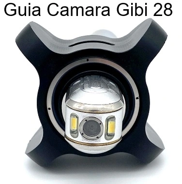camara GIRATORIA 28mm x60 metros inspeccion tubos GiCam-FH2 gimateg