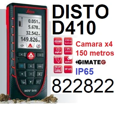 distanciometro laser 150 METROS leica D410 con camara consulte a gimateg