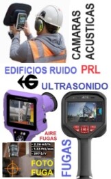 ir camaras acusticas ruido y fugas venta alquiler gimateg