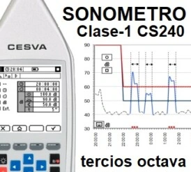 enlace sonometro clase 1 cesva sc420 tercios octava venta alquiler gimateg