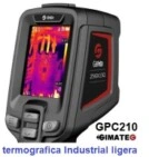 camara termografica laser y alarma PC210 guide gimateg