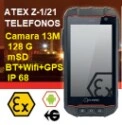 telefono video ATEX smartphone venta alquiler gimateg