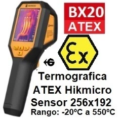 camara termica ATEX y telefono Clase 1-21 venta alquiler 