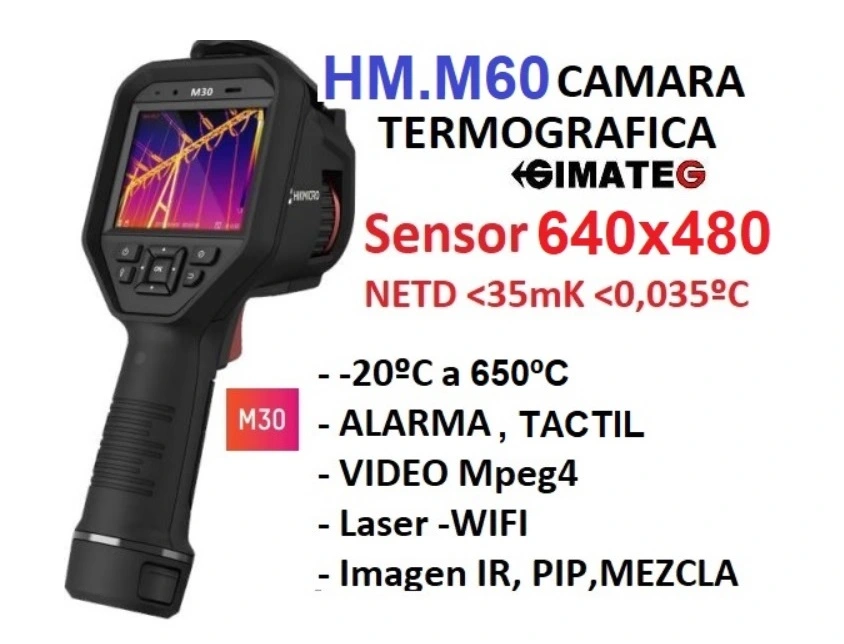termografica profesional hikmicro M60 gimateg