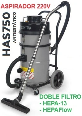 aspirador HAS industrial ANTIESTATICO Clase H gimateg