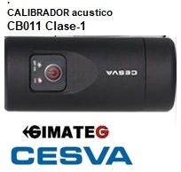 ccalibrador acustico cs011 clase 1cesva gimateg