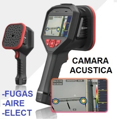 aalquiler venta Camara acustica Industrial Hikmicro AI56 fugas aire o arco electrico gimateg