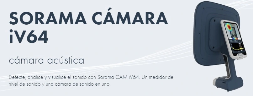localizador fuente ruido camara acustica venta alquiler gimateg