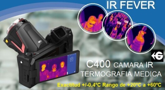 camara termografica deteccion personas con fiebre C400 gimateg