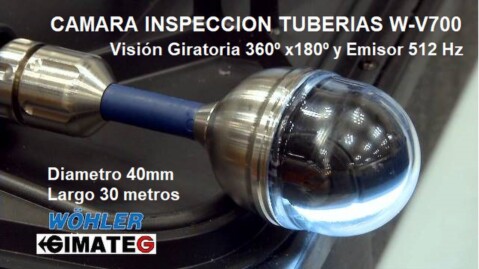 camara 40MM vision giratoria 30m Vis500 GimateG