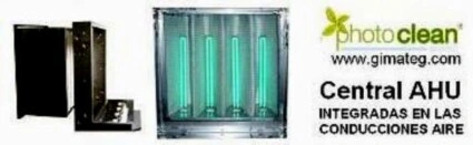 desinfeccion UVC aire en conductos por fotocatalisis gimateg