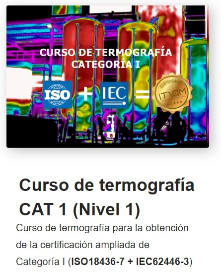 cursos termografia N.1 y N2 PDMcubic consulte gimateg