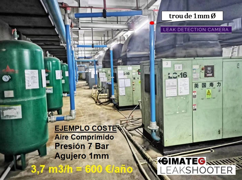 IR a informe ISO 50001 con Busca fugas Leakshooter gimateg