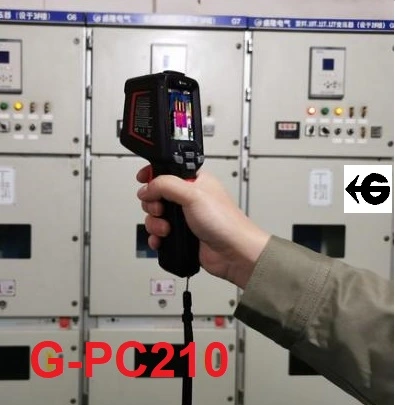 uso hasta 550grados camara termica PC210 PC230 guide gimateg