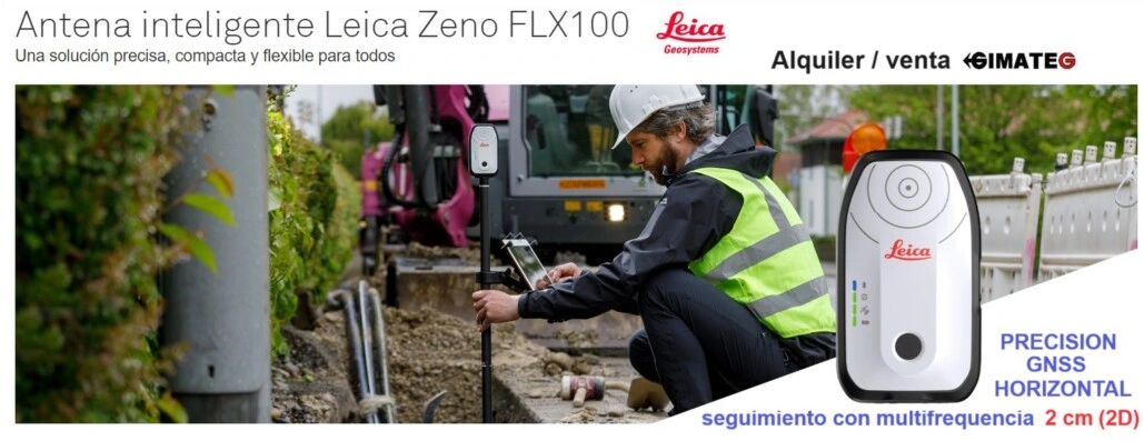 alquiler gps leica zeno flx100 consulte a gimateg
