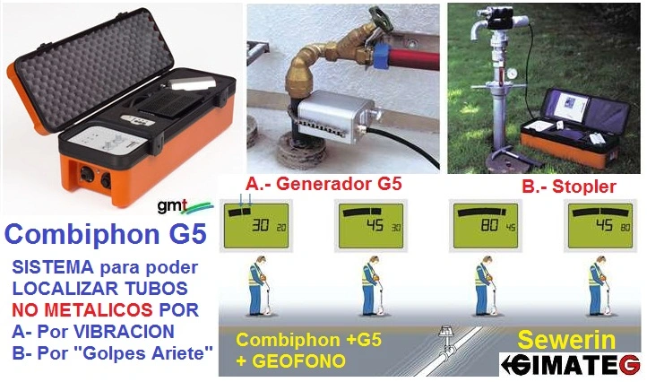 combiphon para buscar tubos sewerin gimateg