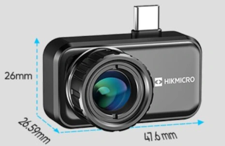 medidas termografica hikmicro mini3 gimateg