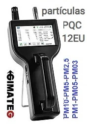 contador particulas solidas en el aire hasta PM10 GimateG