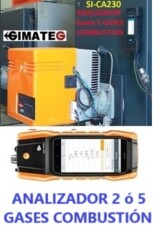 ir a analizador combustion GimateG distribuidor testo sauerman