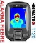 ppagina camara termica deteccion fiebre alarma T120 gimateg