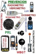 instrumentos alquiler para prevencion riesgos gimateg