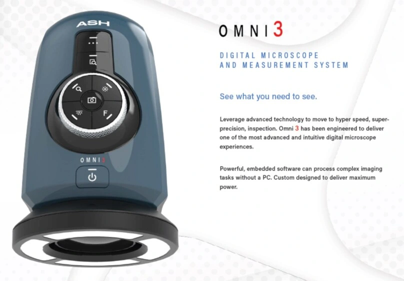 video amplificador microscopio omni3 ASH gimateg