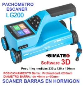 enlace scaner barras hormigon LG200 consulte a gimateg
