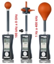 antenas medidor radiaciones cem rem smp2 gimateg