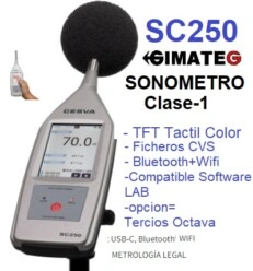 enlace venta alquiler sonometro calibrador acustico