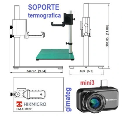 SOPORTE reparacion placa electronica termografica hikmicro mini3 gimateg
