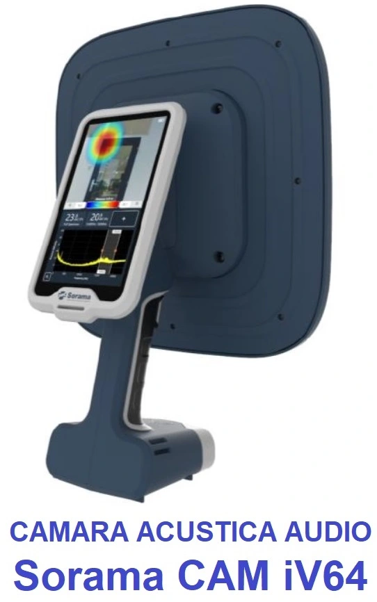 alquiler venta Camara acustica SORAMA CAM iV64 audio sonido ruido
