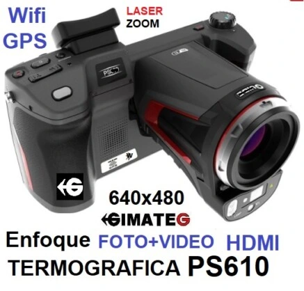 termografica sensible guide PS610 GPS y Video en venta alquiler gimateg