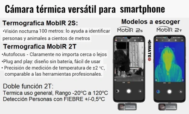 camara termografica USBC a movil IR gimateg