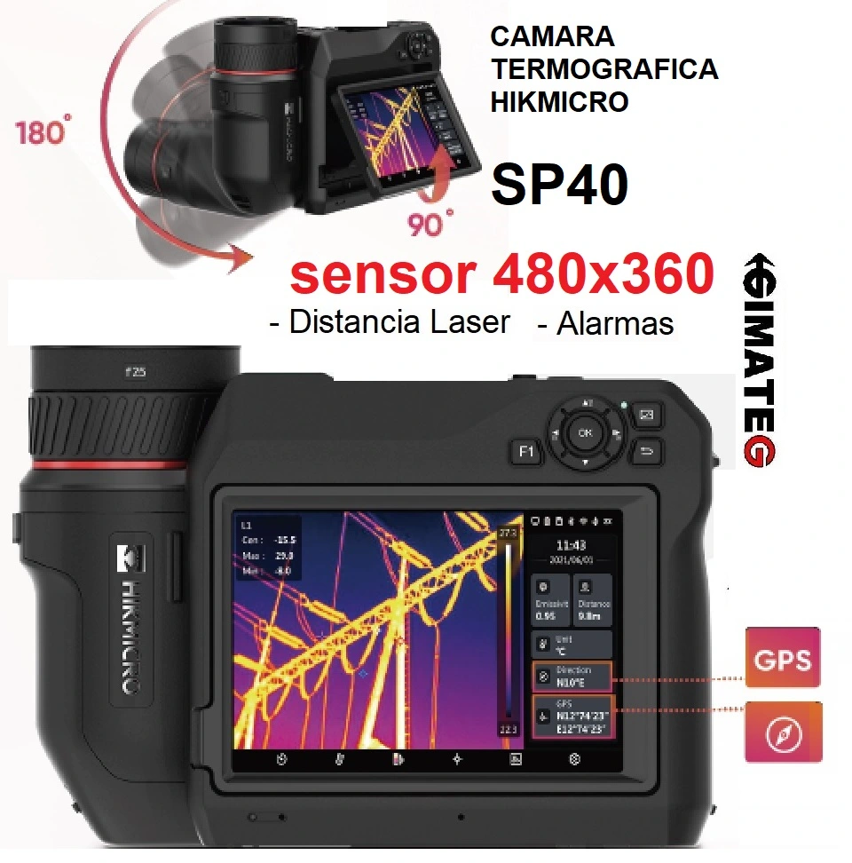 camara termografica pro HIKmicro SP40 gimateg