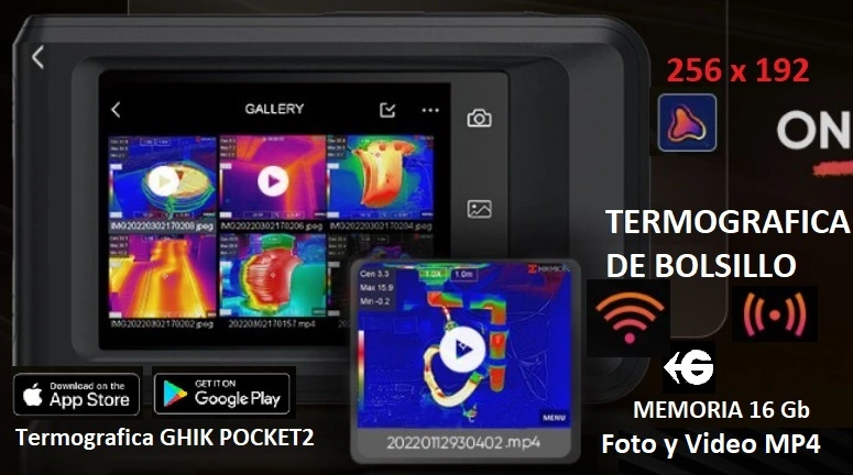 fconexiones termica de bolsillo pocket2 gimateg