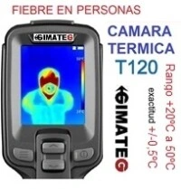 camara termica alarma fiebre guide T120 gimateg