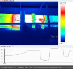 videoradiometrico con graficos temperaturas testo 890 alquiler gimateg