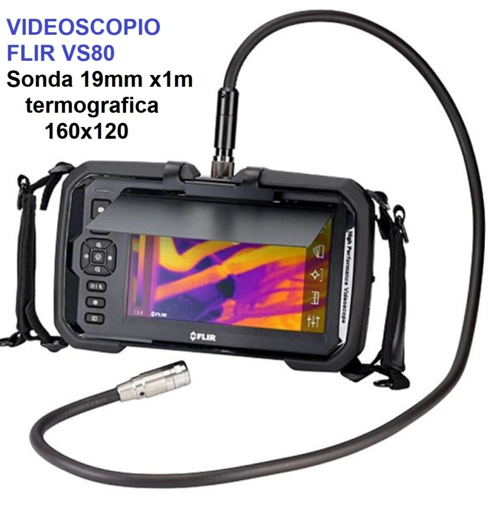 videoscopio con camara termografica 19mm x1m Flir VS80 gimateg
