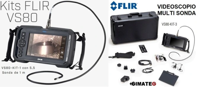 videoscopio camara termografica Flir VS80  gimateg